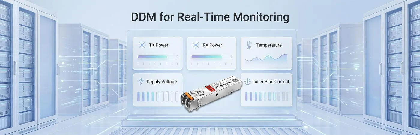 SFP-1G-CW-1570-20 Module with DDM for Real-Time Monitoring