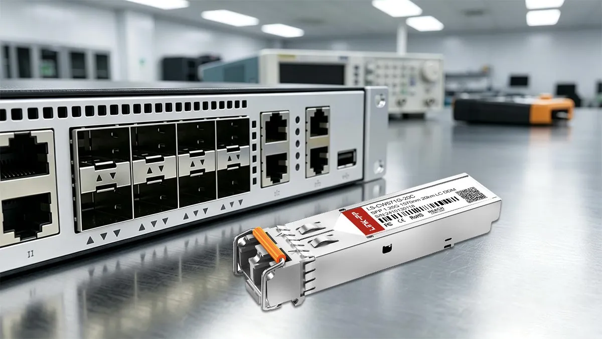 Arista SFP-1G-CW-1570-20 Compatible LINK-PP 1G SFP Usage Demonstration