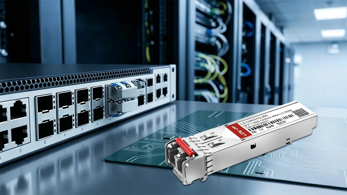LINK-PP LS-CW431G-40C 1G SFP Usage Demonstration