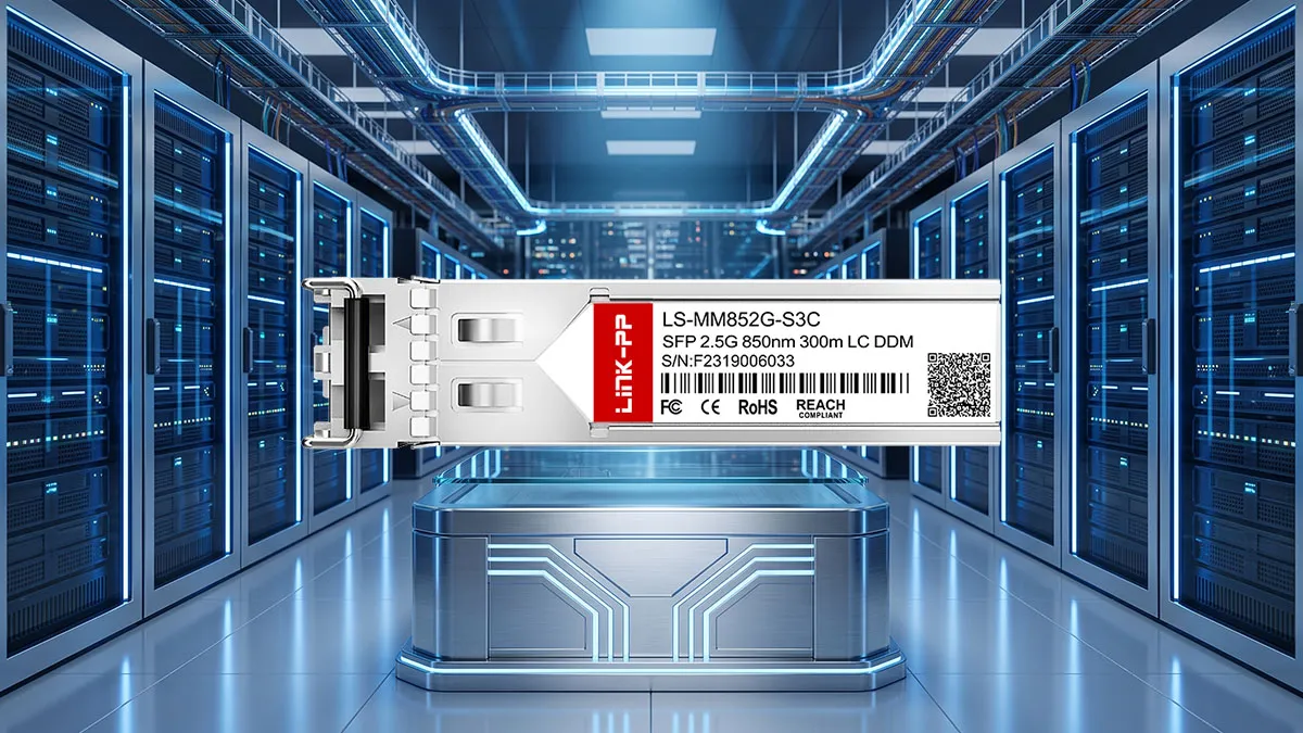 Compatible con 2.5GBASE-SX genérico LINK-PP Especificaciones del SFP de 2.5G