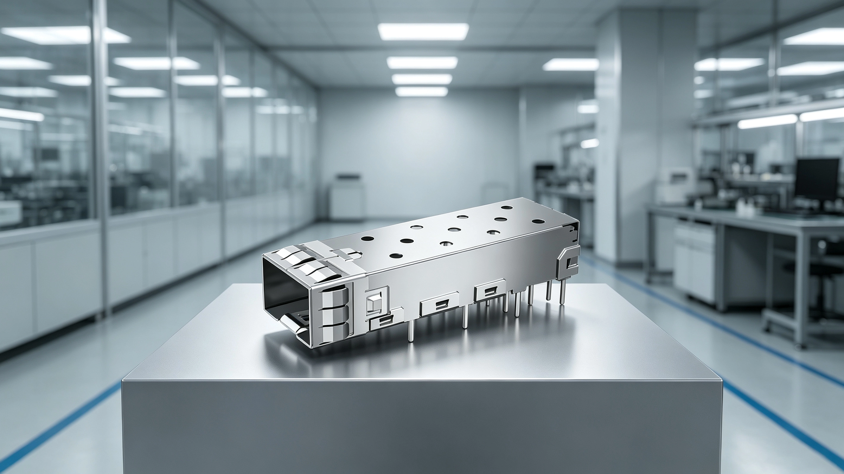 TE 2110304-1 Compatible LINK-PP 1x1 SFP+ Cage Specifications