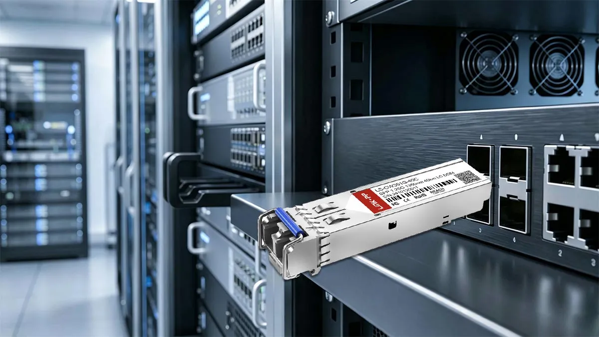 Dell CWDM-SFP-1350 Compatible LINK-PP 1G SFP Usage Demonstration