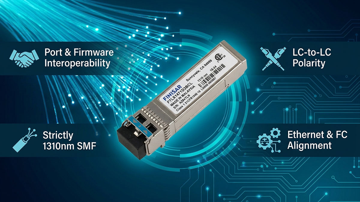 Finisar FTLX1471D3BCL Compatibility