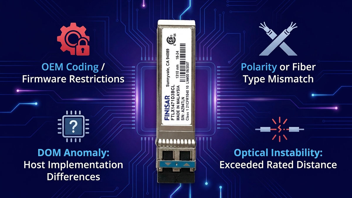 Common FTLX1471D3BCL Compatibility Issues and Troubleshooting
