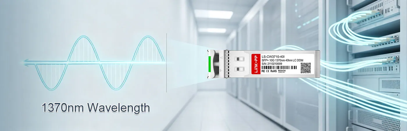 CWDM-SFP10G-1370-I Module with 1370nm Wavelength