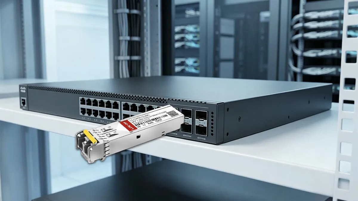 Arista SFP-1G-CW-1550-20 Compatible LINK-PP 1G SFP Usage Demonstration