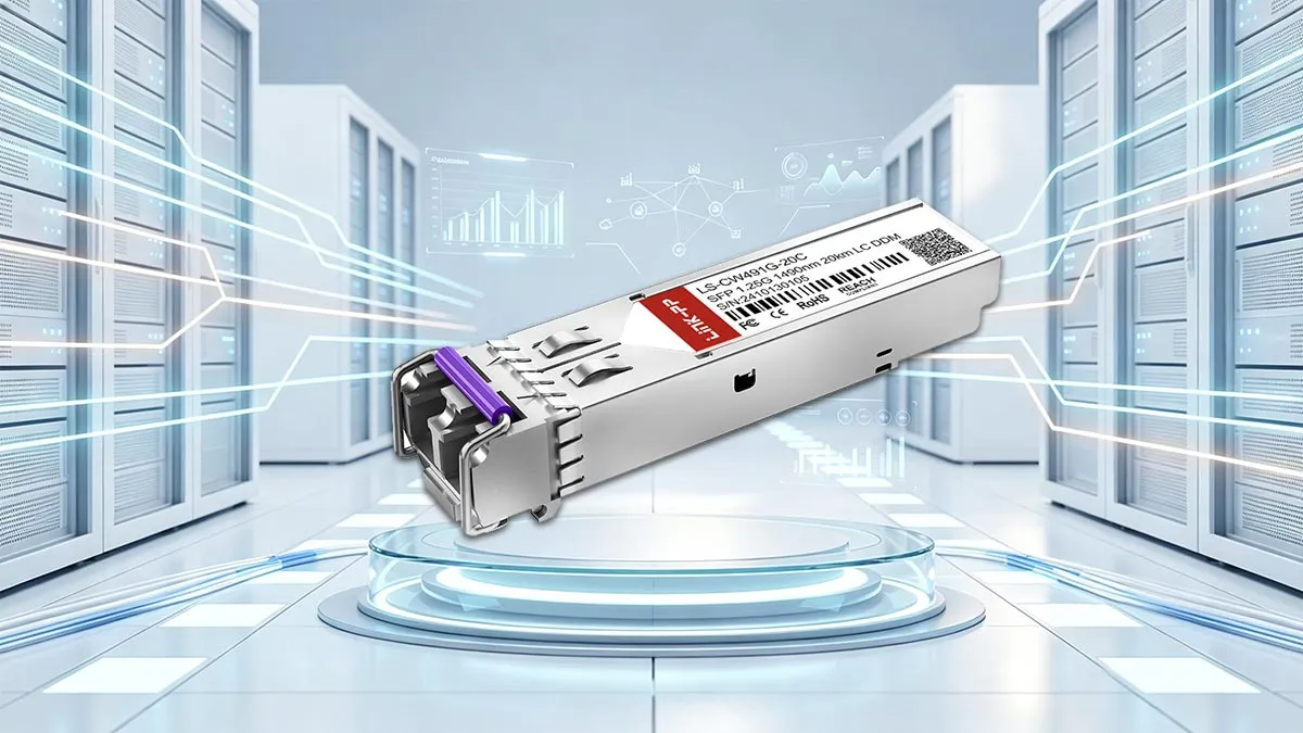 H3C SFP-GE-LH20-SM1490-CW Compatible LINK-PP 1G SFP Specifications