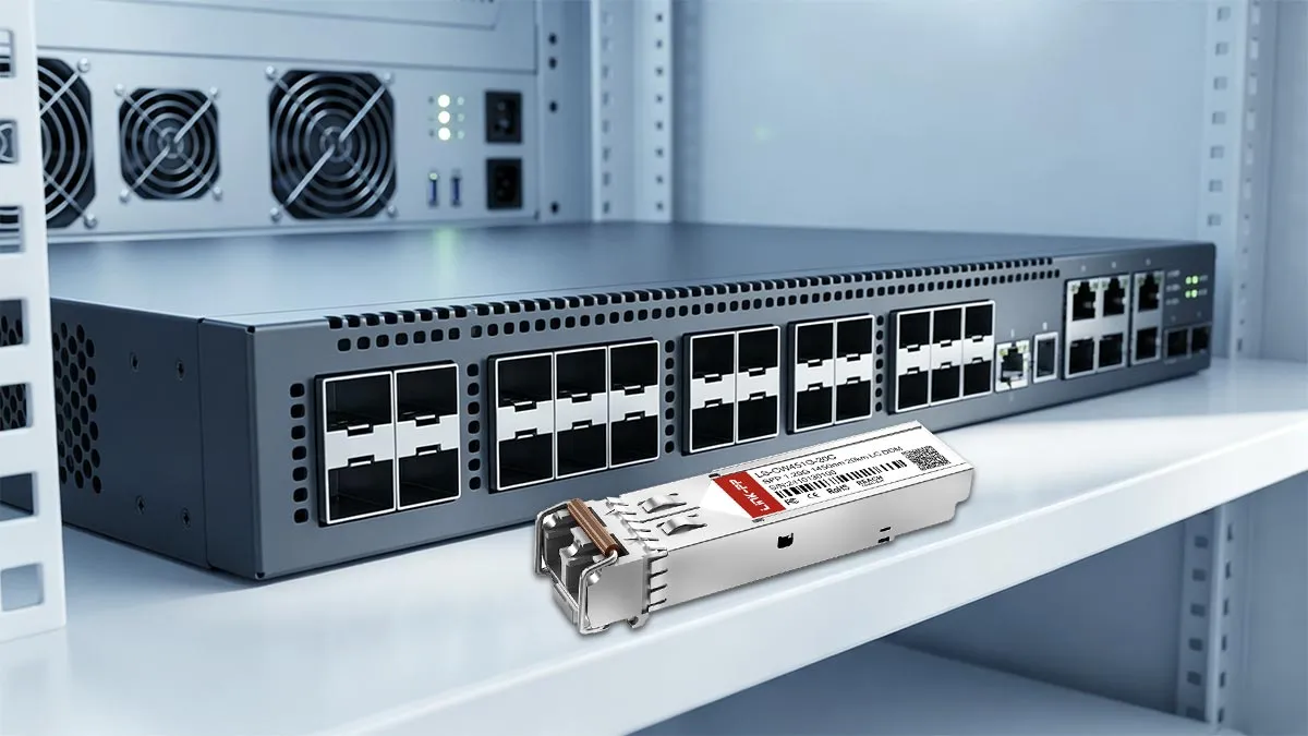 Extreme CWDM-SFP-1450-20 Compatible LINK-PP 1G SFP Usage Demonstration