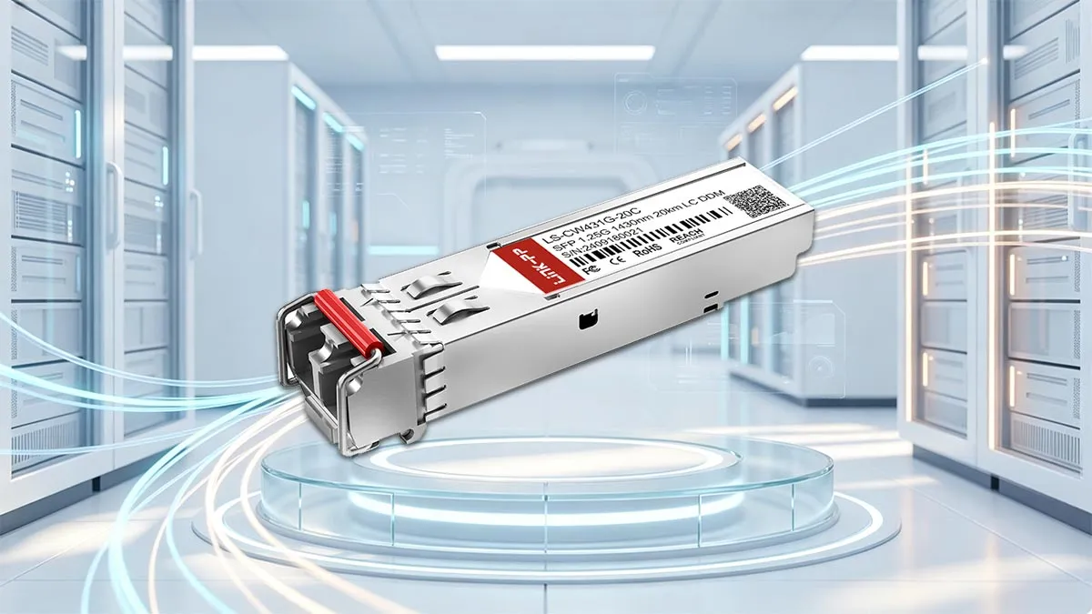 LINK-PP Spécifications du module SFP 1G LS-CW431G-20C