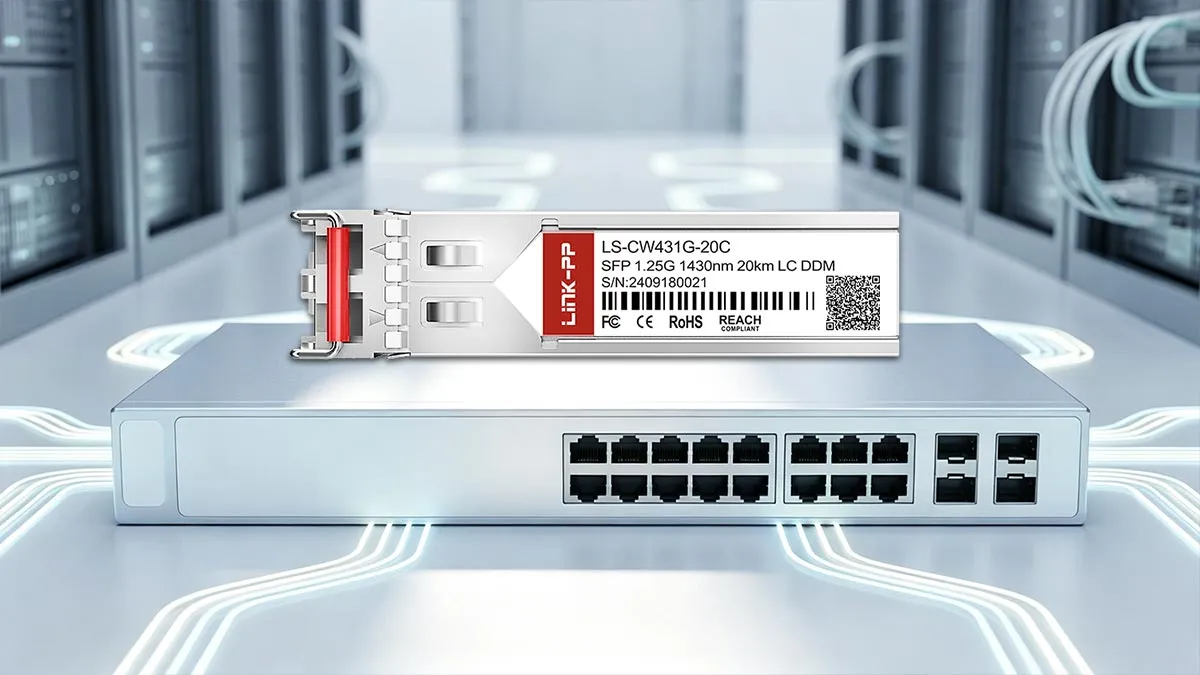 LINK-PP Module optique SFP 1G LS-CW431G-20C