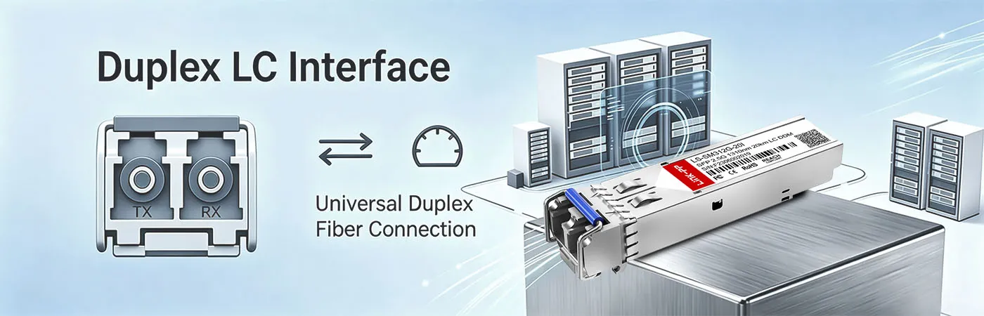 LS-SM312G-20I Module with Duplex LC Interface