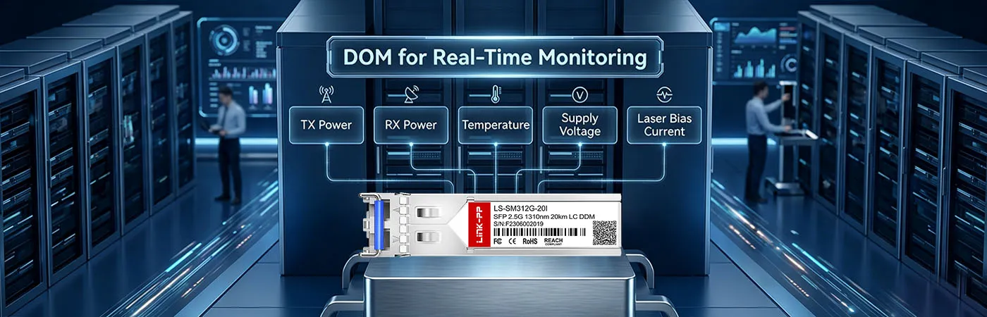 LS-SM312G-20I Module with DOM for Real-Time Monitoring