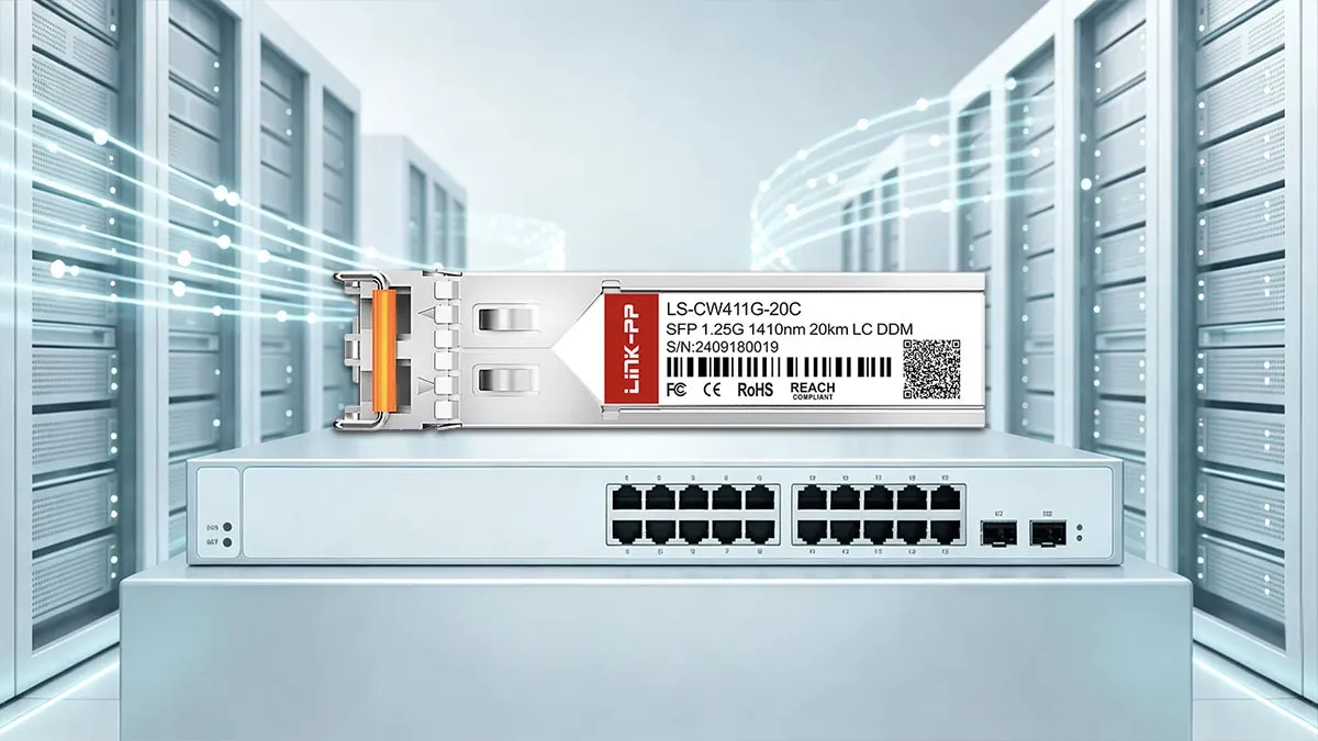LINK-PP Module optique SFP 1G LS-CW411G-20C