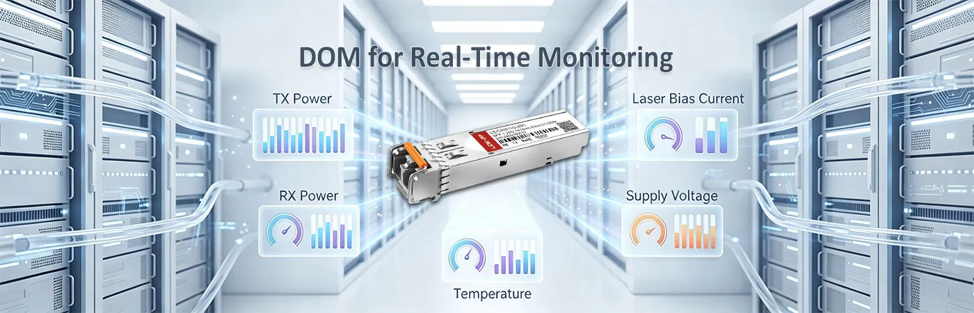 Module LS-CW411G-20C avec DOM pour la surveillance en temps réel