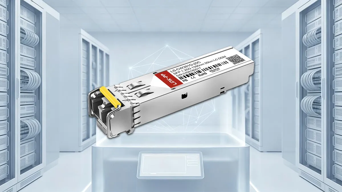 LINK-PP Especificaciones del módulo SFP LS-CW391G-20C de 1G