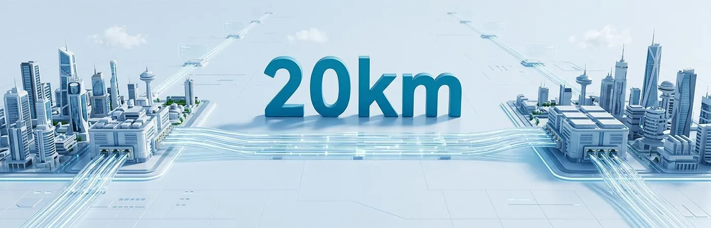 Módulo LS-CW391G-20C compatible con transmisión de 20 km/h.