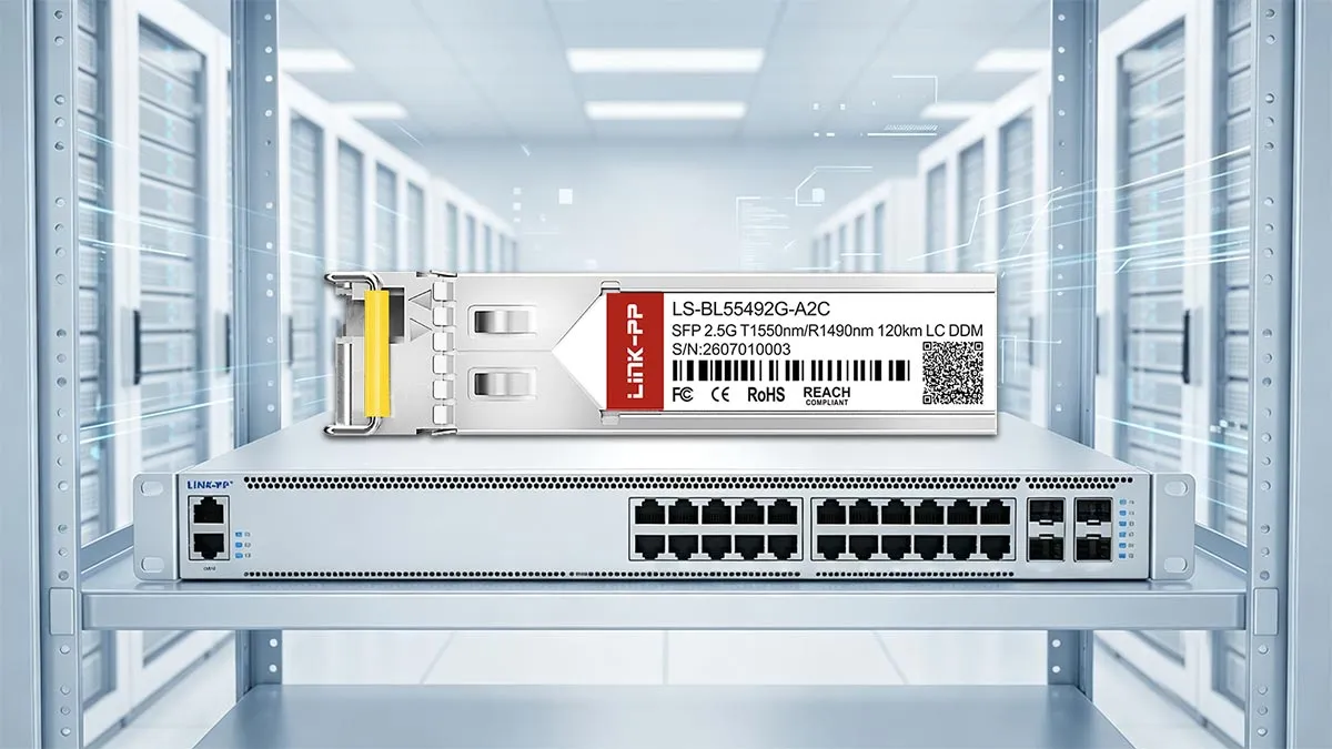 LINK-PP LS-BL55492G-A2C 2.5G BiDi SFP Optical Module