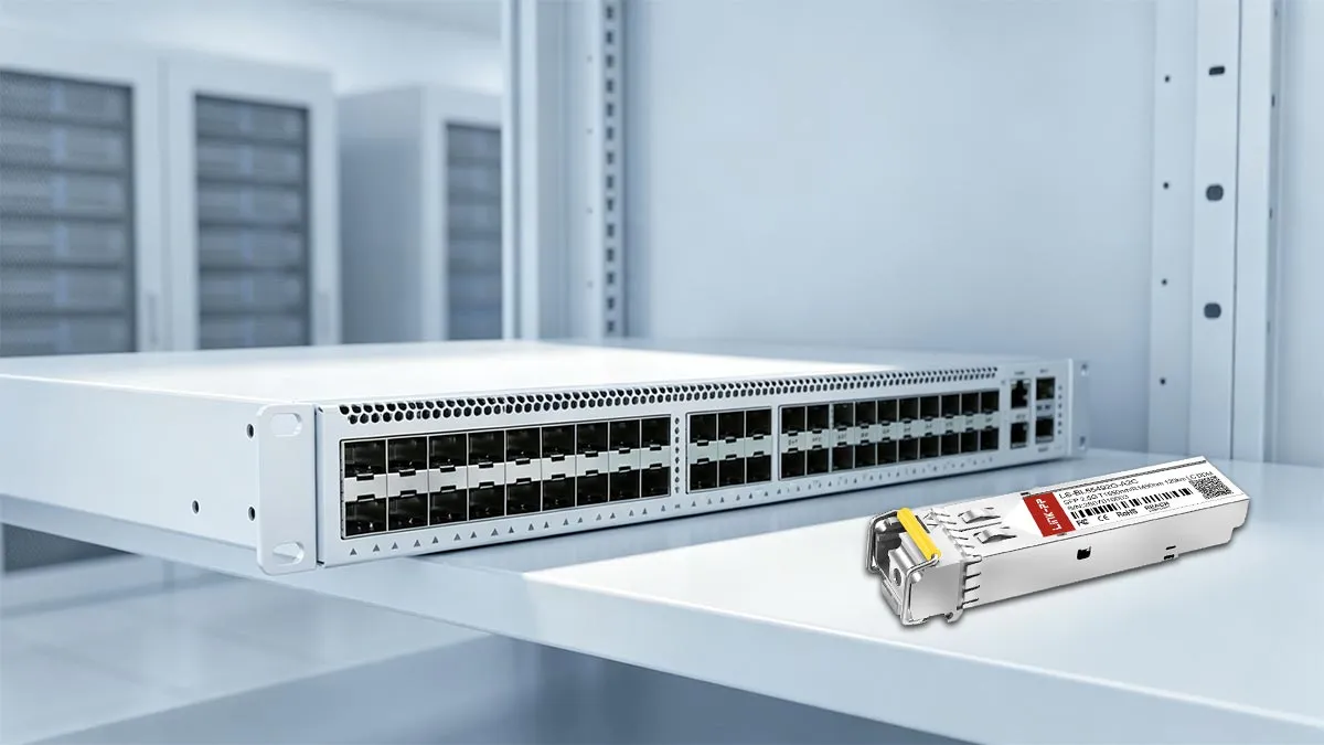 LINK-PP LS-BL55492G-A2C 2.5G SFP Usage Demonstration