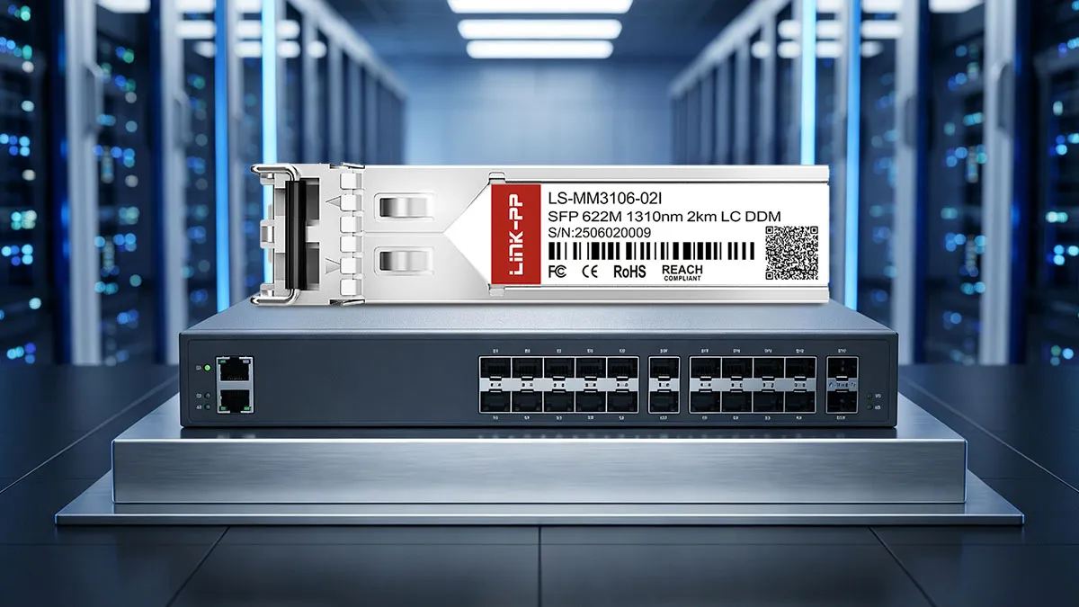 LINK-PP LS-MM3106-02I 622M SFP Optical Module