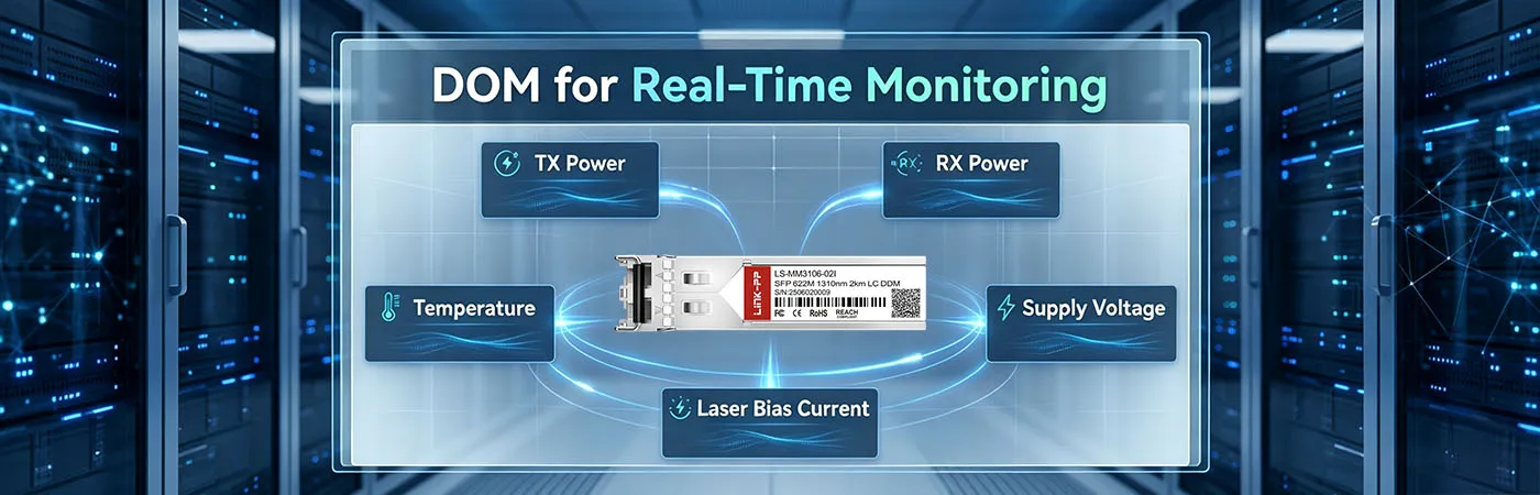 LS-MM3106-02I Module with DOM for Real-Time Monitoring