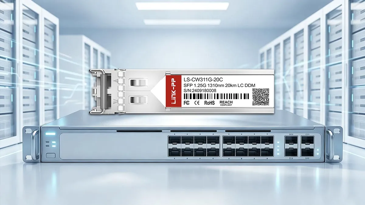 LINK-PP Module optique SFP 1G LS-CW311G-20C