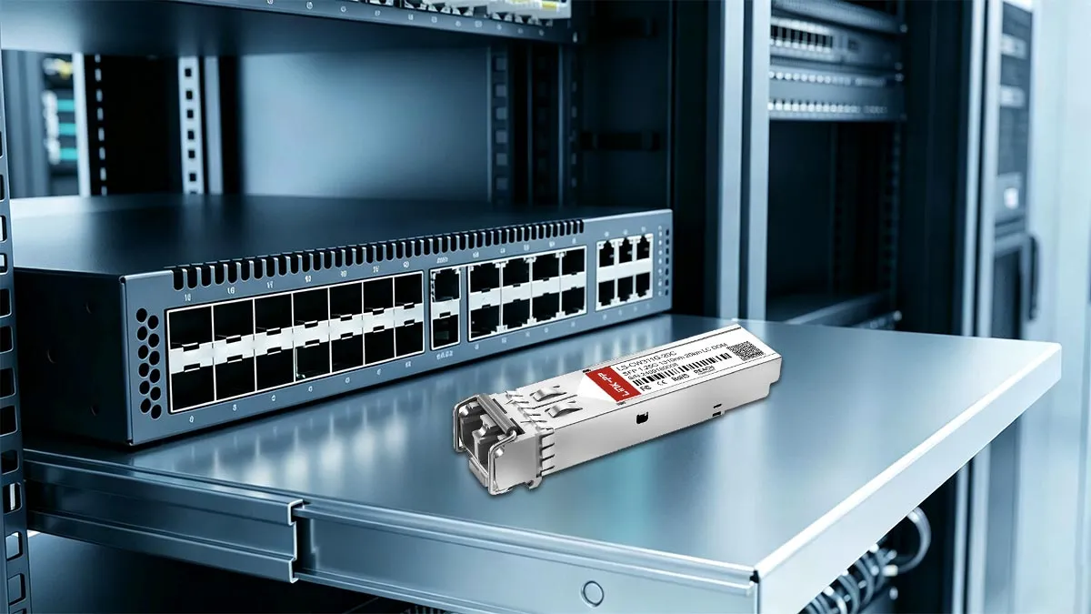 LINK-PP Démonstration d'utilisation du module SFP 1G LS-CW311G-20C
