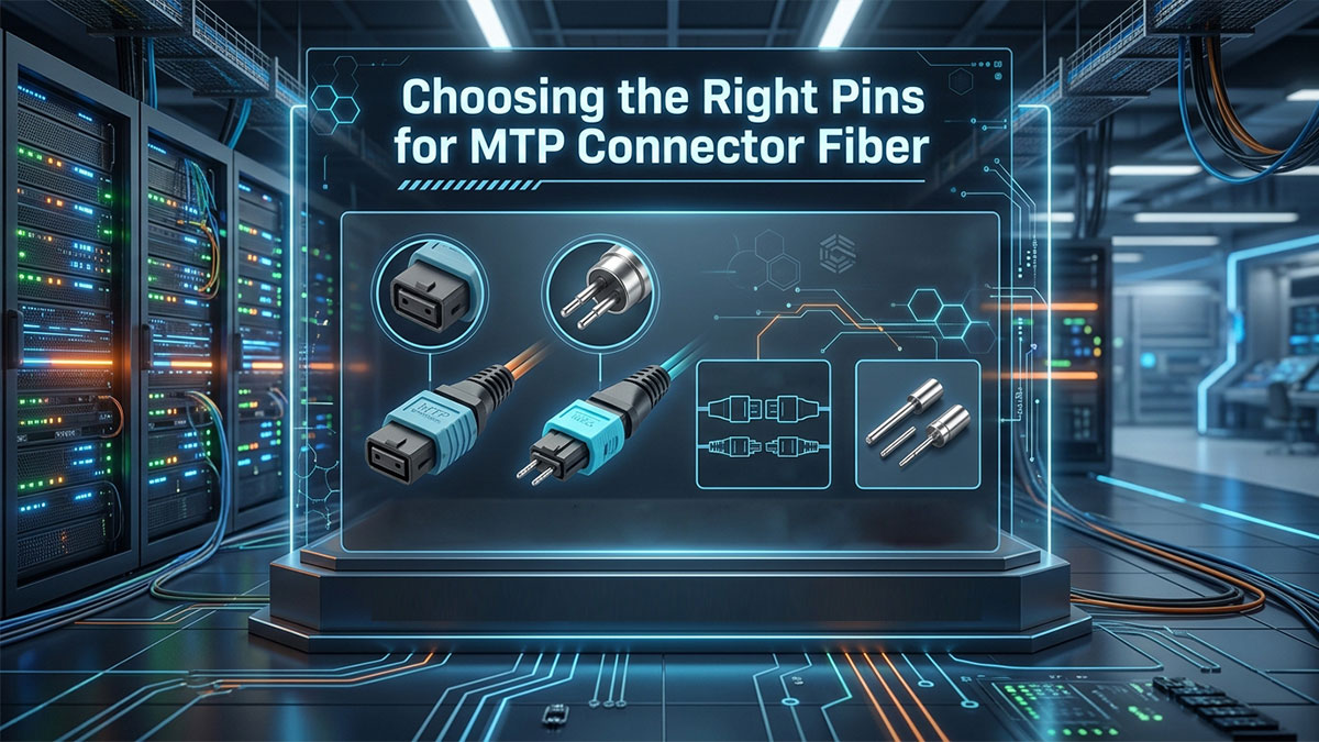 Choosing the Right Pins for MTP Connector Fiber