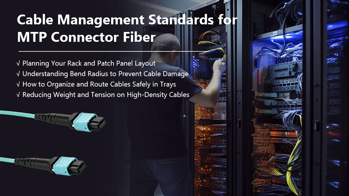 Cable Management Standards for MTP Connector Fiber