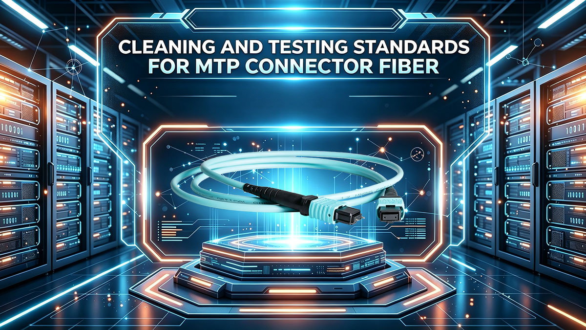 Cleaning and Testing Standards for MTP Connector Fiber