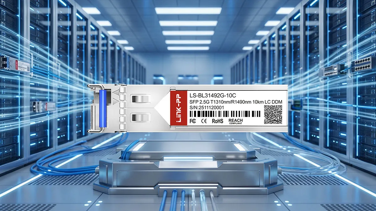 LINK-PP LS-BL31492G-10C 2.5G BiDi SFP Specifications