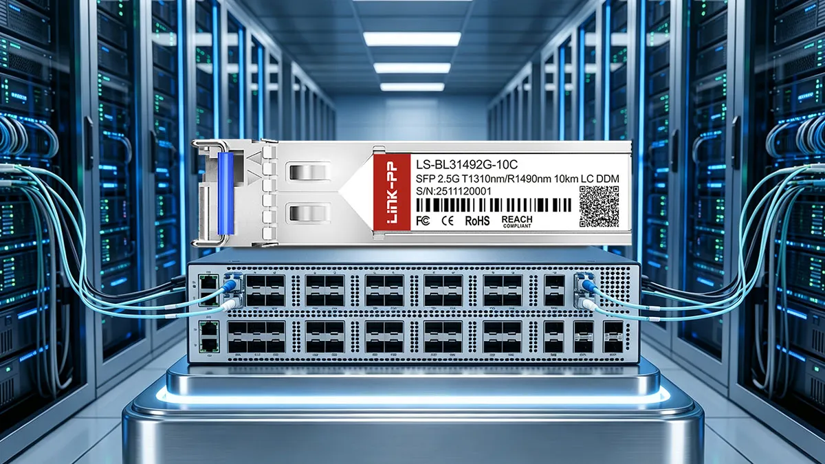 LINK-PP LS-BL31492G-10C 2.5G BiDi SFP Optical Module