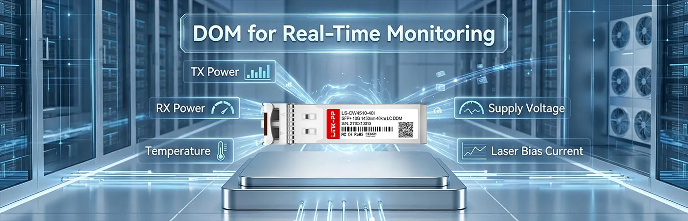 LS-CW4510-40I Module with DOM for Real-Time Monitoring