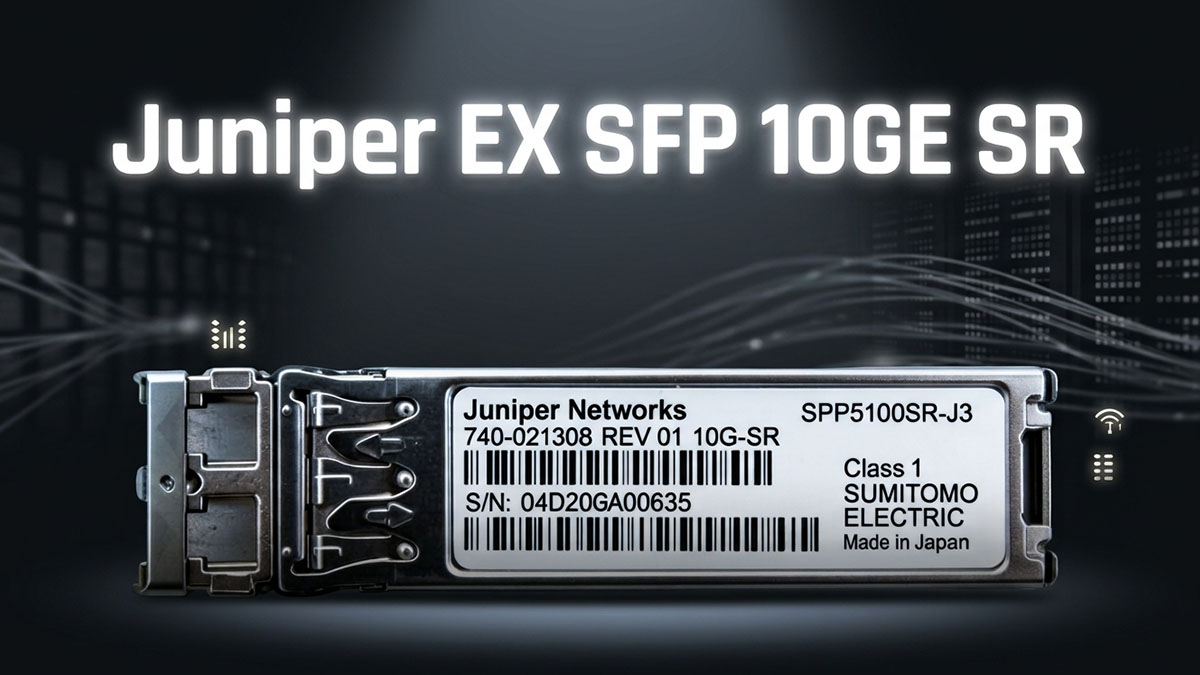 What is Juniper EX SFP 10GE SR Transceiver?