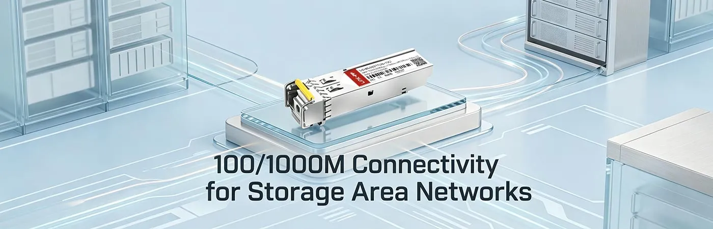 LS-BL55311GE-10C: 100/1000M-Konnektivität für Speichernetzwerke