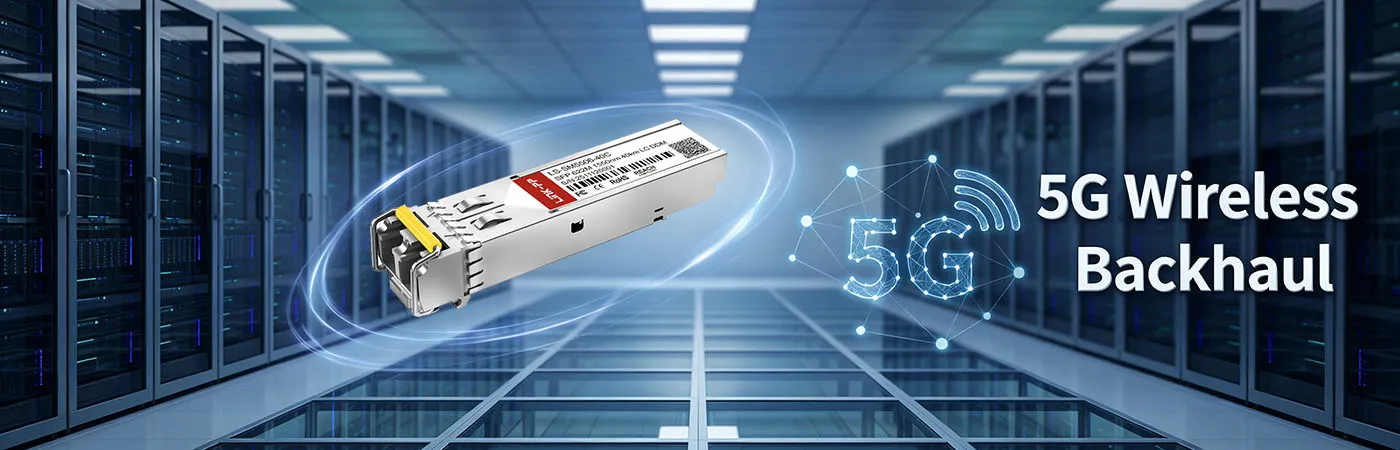 LS-SM5506-40C: 622M Connectivity for 5G Wireless Backhaul