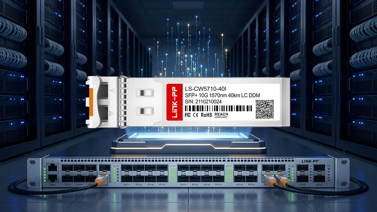 H3C CWDM-SFP10G-1570-40-I kompatibel LINK-PP Optisches 10G-SFP+-Modul