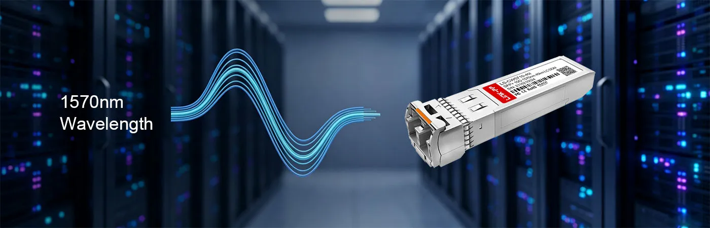 CWDM-SFP10G-1570-40-I Modul mit 1570 nm Wellenlänge