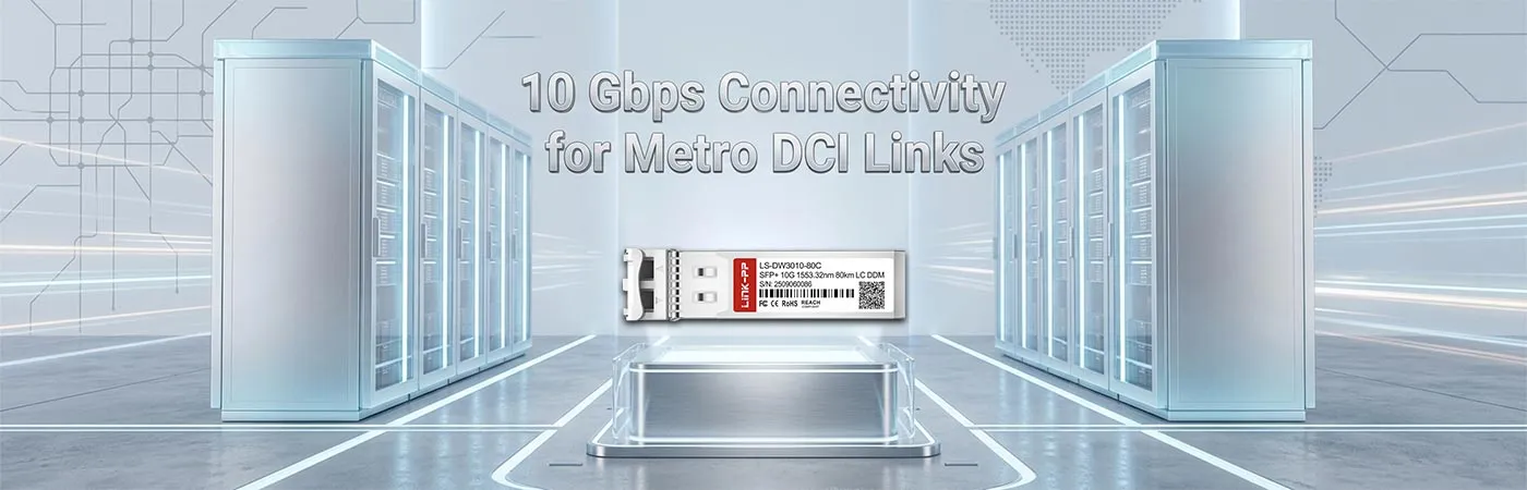 LS-DW3010-80C: 10 Gbps Connectivity for Metro DCI Links