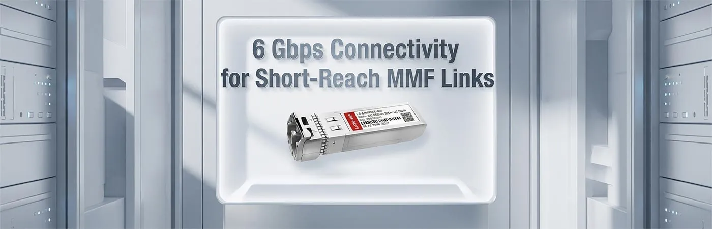 LS-MM856G-S3I: 6 Gbps Connectivity for Short-Reach MMF Links