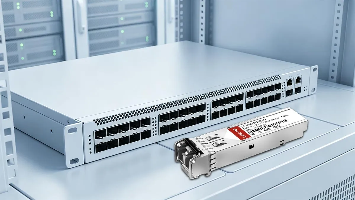 LINK-PP LS-MM311G-02AI 1G SFP Usage Demonstration
