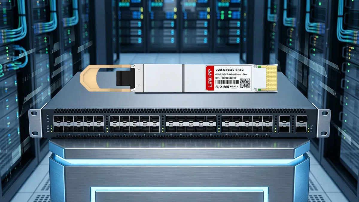 LINK-PP LQD-M85400-SR8C 400G QSFP-DD Optical Module