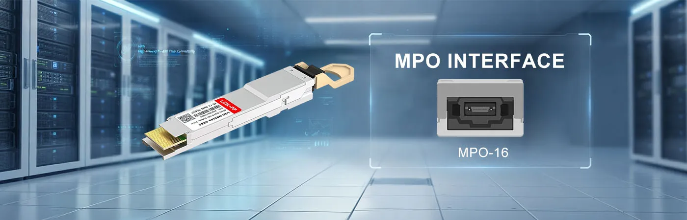 LQD-M85400-SR8C Module with MPO-16/APC Interface