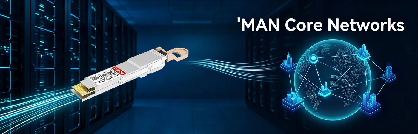 LQD-M85400-SR4C: 400G Connectivity for MAN Core Networks