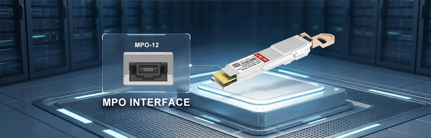 LQD-M85400-SR4C Module with MPO-12/APC Interface