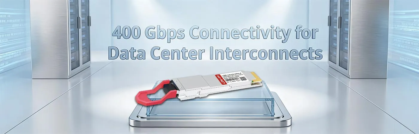 QDD-ER4L-400G: 400 Gbps Connectivity for Data Center Interconnects