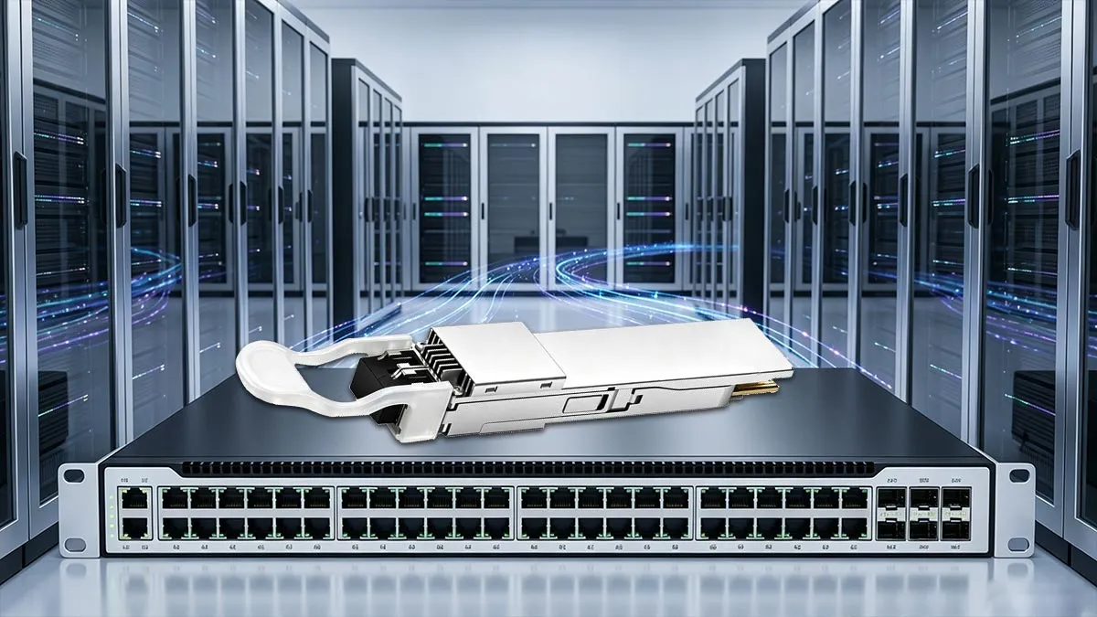 Generic QDD-ZR-400G Compatible LINK-PP 400G QSFP-DD Optical Module