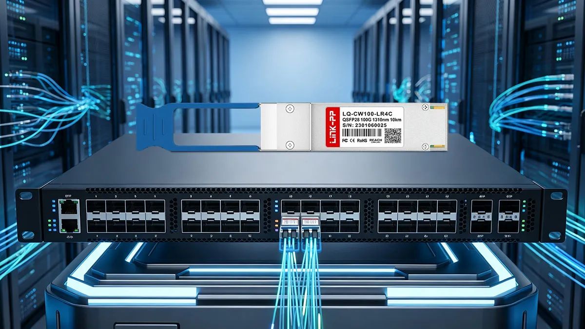 LINK-PP LQ-CW100-LR4C 100G QSFP28 Optical Module