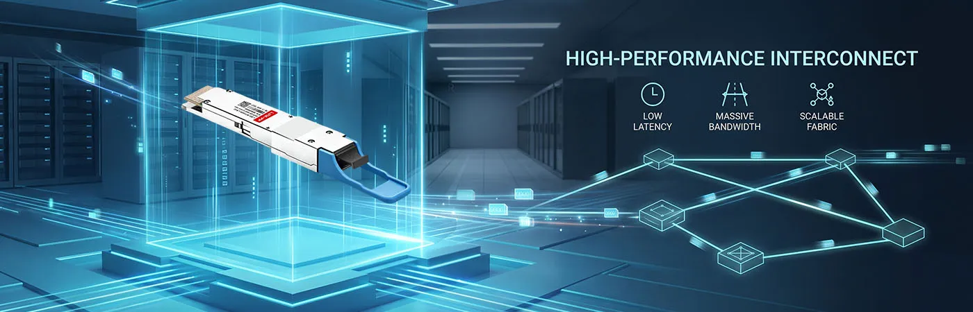 LQD-M31400-LR4C: 400G Connectivity for Infiniband Interconnect