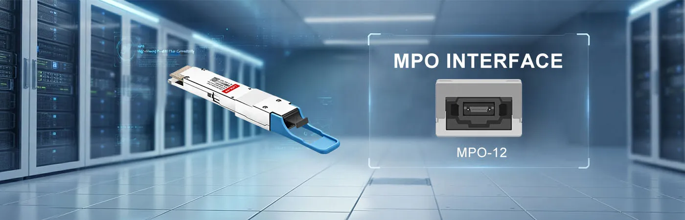 LQD-M31400-LR4C Module with MPO-12/APC Interface