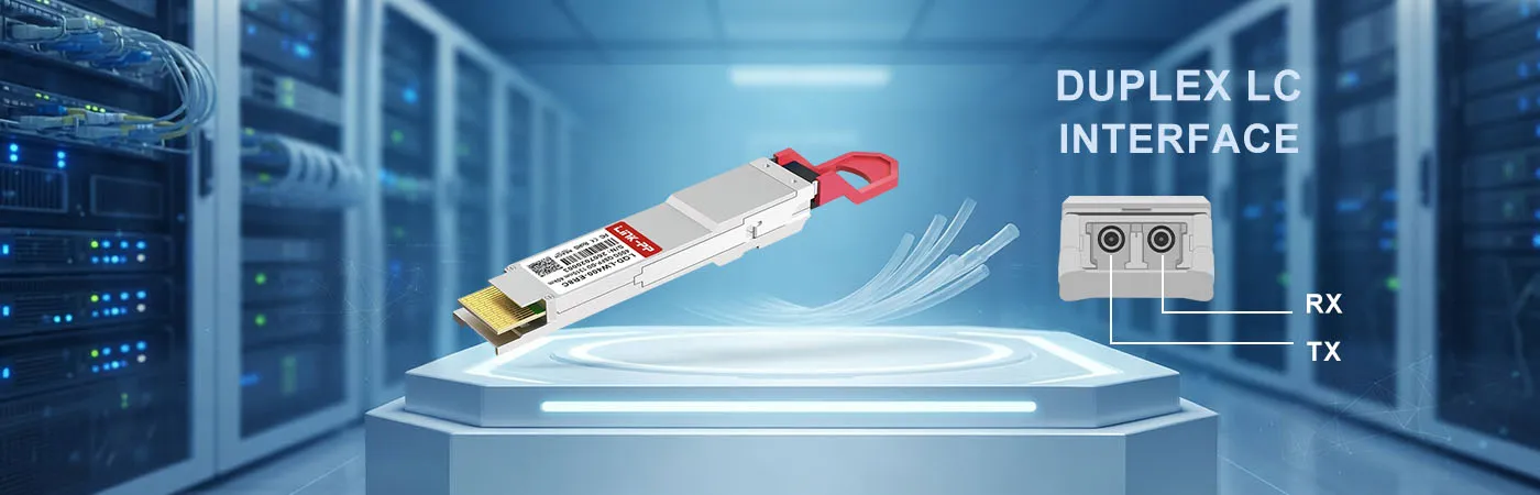 LQD-LW400-ER8C Module with Duplex LC Interface